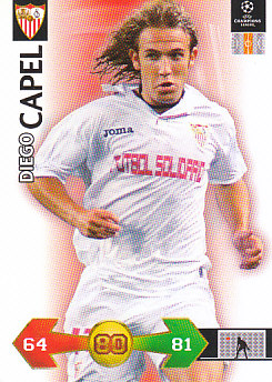 Diego Capel Sevilla FC 2009/10 Panini Super Strikes CL #304